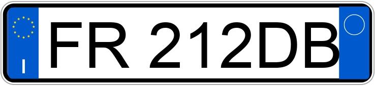 Numer rejestracyjny FR212DB posiada AUDI A3 3a serie Numer rejestracyjny FR212DB posiada AUDI A3 3a serie