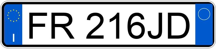 Numer rejestracyjny FR216JD posiada AUDI A3 3a serie A3 SPB 1.5 TFSI COD S tronic Sport (110 kw)