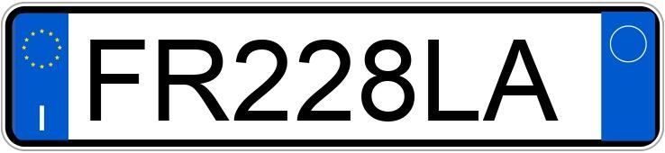 Numer rejestracyjny FR228LA posiada JEEP Compass 2a serie