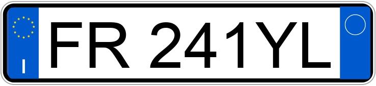 Numer rejestracyjny FR241YL posiada FIAT 500X Numer rejestracyjny FR241YL posiada FIAT 500X