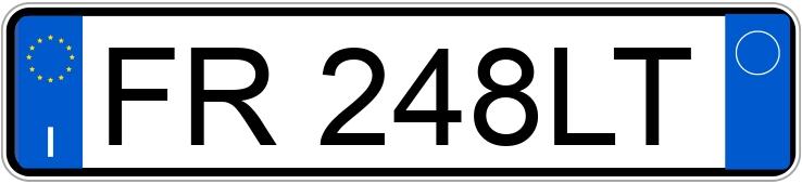 Numer rejestracyjny FR248LT posiada JEEP Renegade