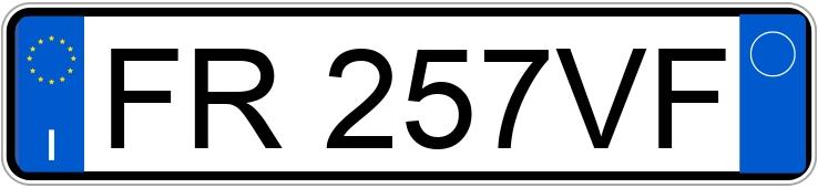 Numer rejestracyjny FR257VF posiada ALFA ROMEO Giulietta Numer rejestracyjny FR257VF posiada ALFA ROMEO Giulietta