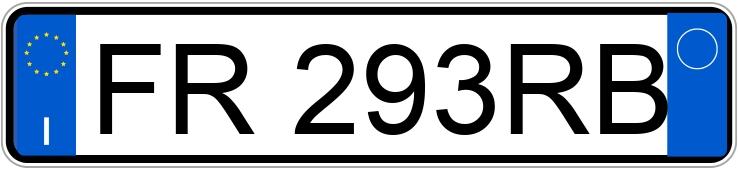 Numer rejestracyjny FR293RB posiada KIA Rio 4a serie