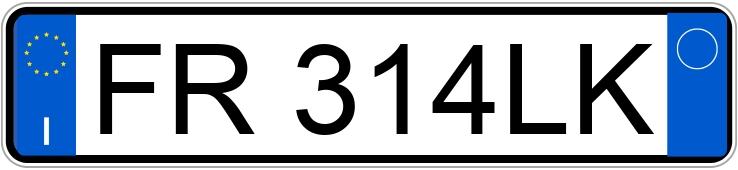 Numer rejestracyjny FR314LK posiada VOLKSWAGEN Golf 7a serie