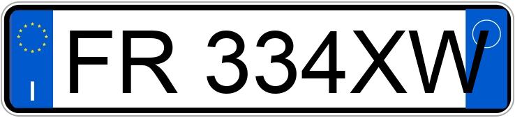 Numer rejestracyjny FR334XW posiada CITROEN C3 3a serie Numer rejestracyjny FR334XW posiada CITROEN C3 3a serie