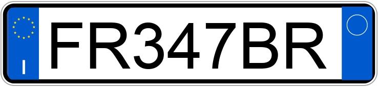 Numer rejestracyjny FR347BR posiada AUDI Q2