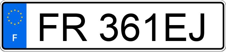 Numer rejestracyjny FR361EJ posiada TOYOTA YARIS III Numer rejestracyjny FR361EJ posiada TOYOTA YARIS III