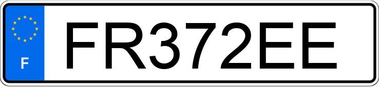 Numer rejestracyjny FR372EE posiada PEUGEOT 208 II