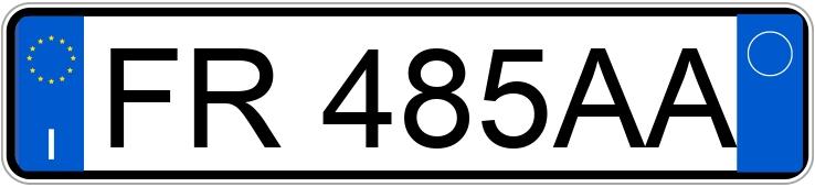 Numer rejestracyjny FR485AA posiada NISSAN Juke 1a serie