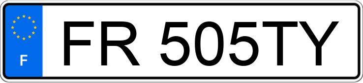Il numero di registrazione FR505TY ha SEAT ARONA