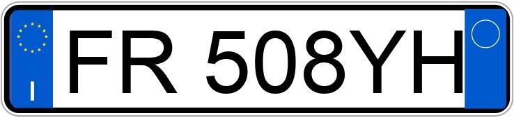 Numer rejestracyjny FR508YH posiada MERCEDES Classe A