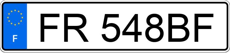 Numer rejestracyjny FR548BF posiada RENAULT CAPTUR II