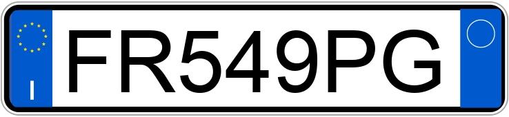 Numer rejestracyjny FR549PG posiada JEEP Renegade