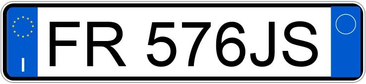 Numer rejestracyjny FR576JS posiada VOLKSWAGEN Golf 7a serie