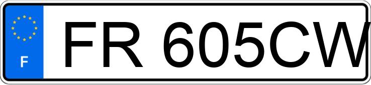 Numer rejestracyjny FR605CW posiada PEUGEOT 2008 II