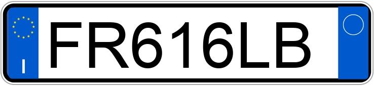 Numer rejestracyjny FR616LB posiada MERCEDES GLC