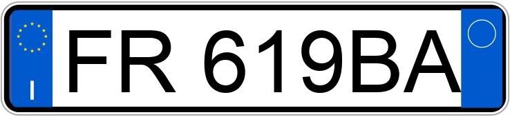 Numer rejestracyjny FR619BA posiada LAND ROVER RR Sport 2a serie