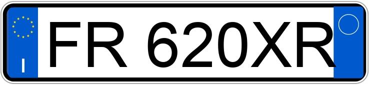 Numer rejestracyjny FR620XR posiada JEEP Wrangler 4a serie