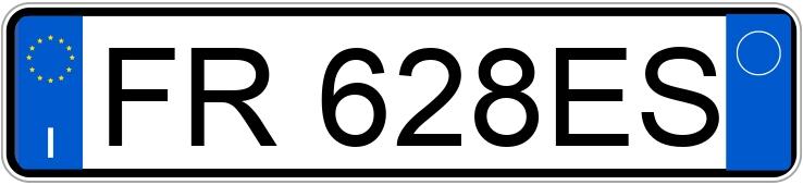 Numer rejestracyjny FR628ES posiada PEUGEOT 208 1o serie