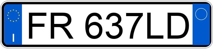 Numer rejestracyjny FR637LD posiada HYUNDAI Kona 1as.