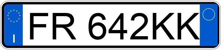 Numer rejestracyjny FR642KK posiada TOYOTA Yaris 3a serie