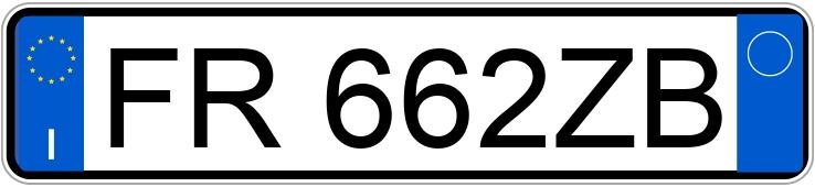 Numer rejestracyjny FR662ZB posiada MINI Mini 4a serie