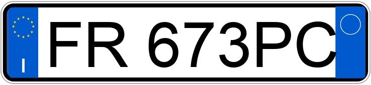 Numer rejestracyjny FR673PC posiada LANCIA Ypsilon 3a serie Numer rejestracyjny FR673PC posiada LANCIA Ypsilon 3a serie