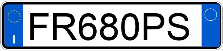 Numer rejestracyjny FR680PS posiada FORD Mustang Numer rejestracyjny FR680PS posiada FORD Mustang