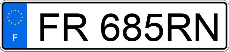 Numer rejestracyjny FR685RN posiada TOYOTA C-HR Numer rejestracyjny FR685RN posiada TOYOTA C-HR