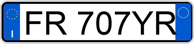 Numer rejestracyjny FR707YR posiada PEUGEOT 3008