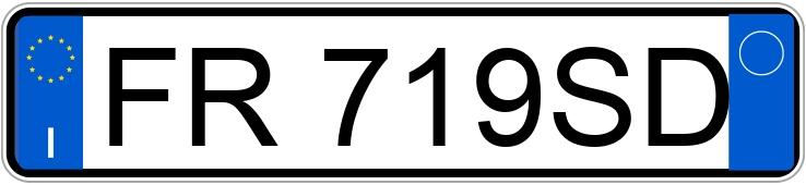 Numer rejestracyjny FR719SD posiada OPEL MOKKAX