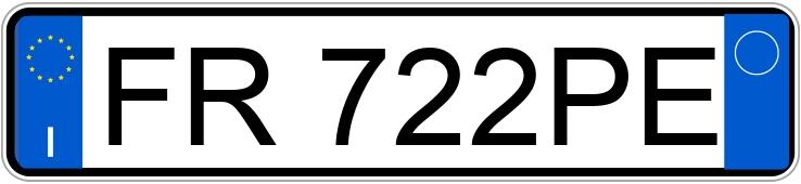 Numer rejestracyjny FR722PE posiada JEEP Cherokee 4as. 14-18