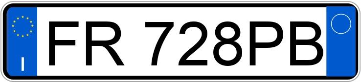 Numer rejestracyjny FR728PB posiada DACIA Duster 2a serie