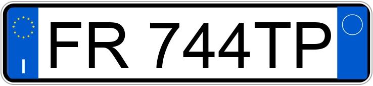 Numer rejestracyjny FR744TP posiada RENAULT Clio 4a serie Clio Sporter dCi 8V 90CV StarteStop Energy Duel2 (66 kw)