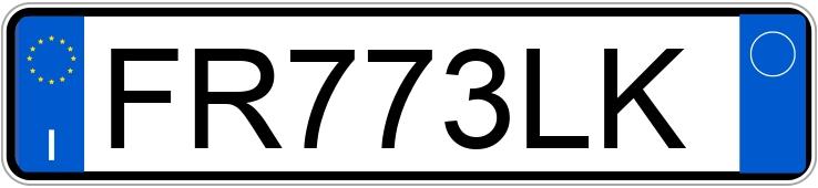 Numer rejestracyjny FR773LK posiada JEEP Renegade