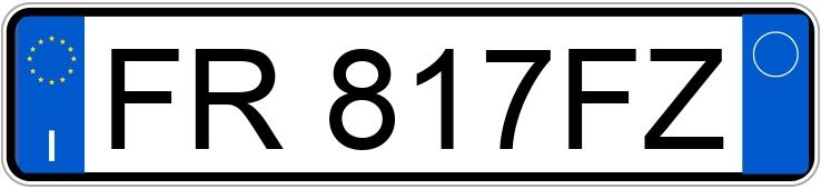 Numer rejestracyjny FR817FZ posiada OPEL Corsa 5a serie