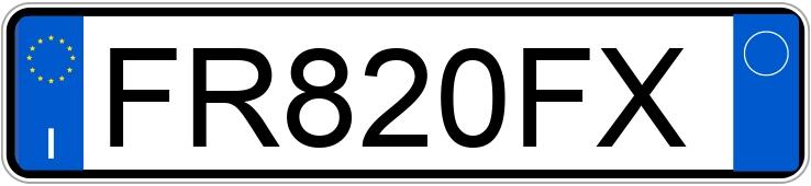 Numer rejestracyjny FR820FX posiada BMW Serie 3 Numer rejestracyjny FR820FX posiada BMW Serie 3