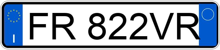 Numer rejestracyjny FR822VR posiada FIAT Doblo 3a serie