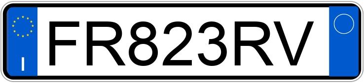 Numer rejestracyjny FR823RV posiada AUDI A5 2a serie Numer rejestracyjny FR823RV posiada AUDI A5 2a serie