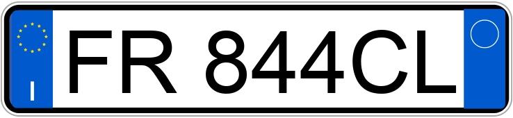 Numer rejestracyjny FR844CL posiada AUDI Q5 1a serie Q5 2.0 TDI 177 CV quattro Advanced Plus (130 kw)