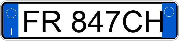 Le numéro d’enregistrement FR847CH a AUDI Q2