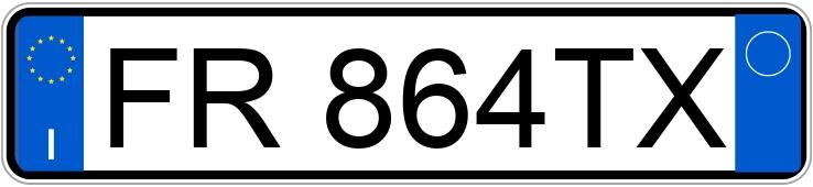 Numer rejestracyjny FR864TX posiada Peugeot 308