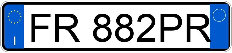 Numer rejestracyjny FR882PR posiada MITSUBISHI Outlander 3a serie