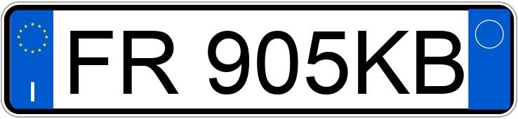 Numer rejestracyjny FR905KB posiada CITROEN C3 3a serie