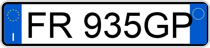 Numer rejestracyjny FR935GP posiada VOLKSWAGEN Polo 6a serie