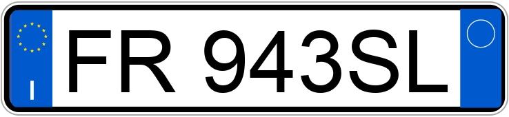 Numer rejestracyjny FR943SL posiada CITROEN C3 3a serie