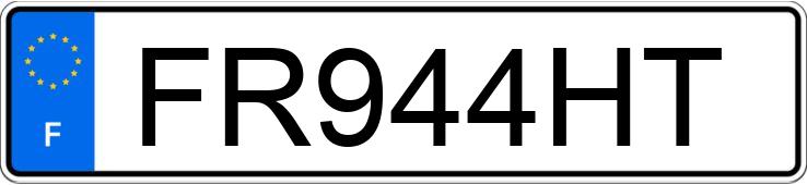 Numer rejestracyjny FR944HT posiada RENAULT CLIO IV