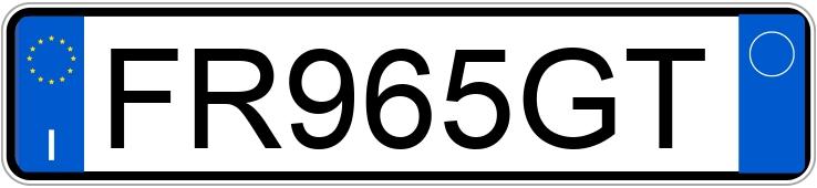 Numer rejestracyjny FR965GT posiada KIA Rio 4a serie Numer rejestracyjny FR965GT posiada KIA Rio 4a serie