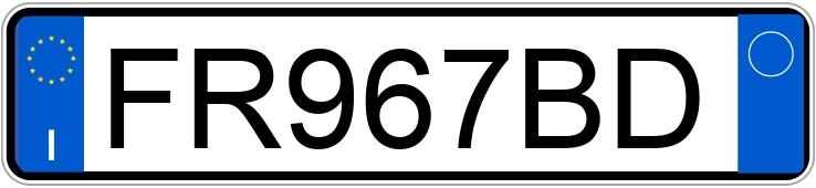 Numer rejestracyjny FR967BD posiada AUDI A4 5a serie