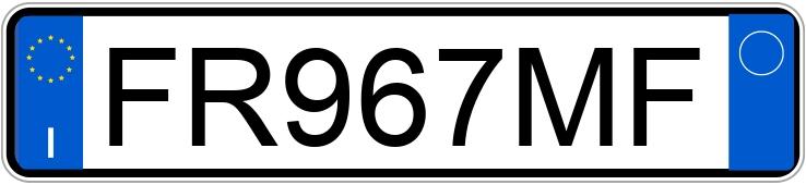 Numer rejestracyjny FR967MF posiada MERCEDES Classe A Numer rejestracyjny FR967MF posiada MERCEDES Classe A